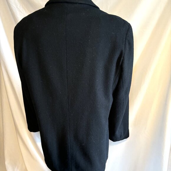 Eddie Baurer Black, wool Jacket - Picture 2 of 3